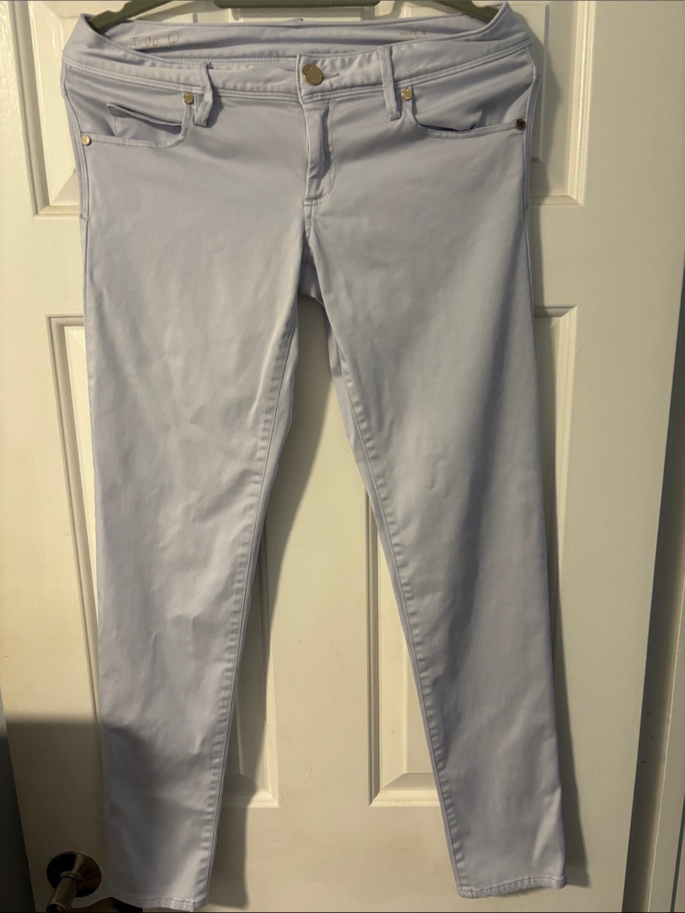 Light Purple Lilly Pulitzer Worth Skinny Pants